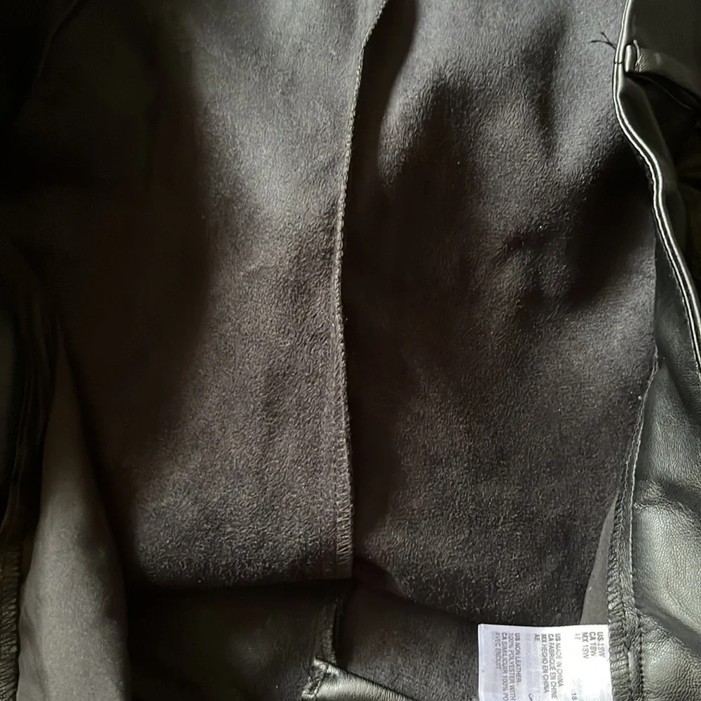 Bar III Faux Leather pants - Picture 15 of 16